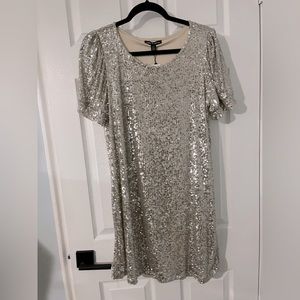 Cable and Gauge Sequin Dress!